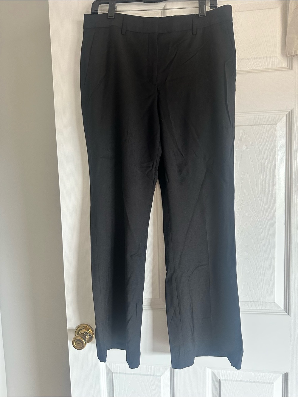 Theory Black Men's Dress Pants - Straight Leg